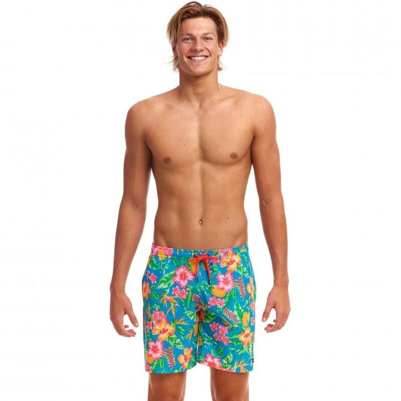 Spodenki szorty kąpielowe plażowe męskie Funkita Blue Hawaii