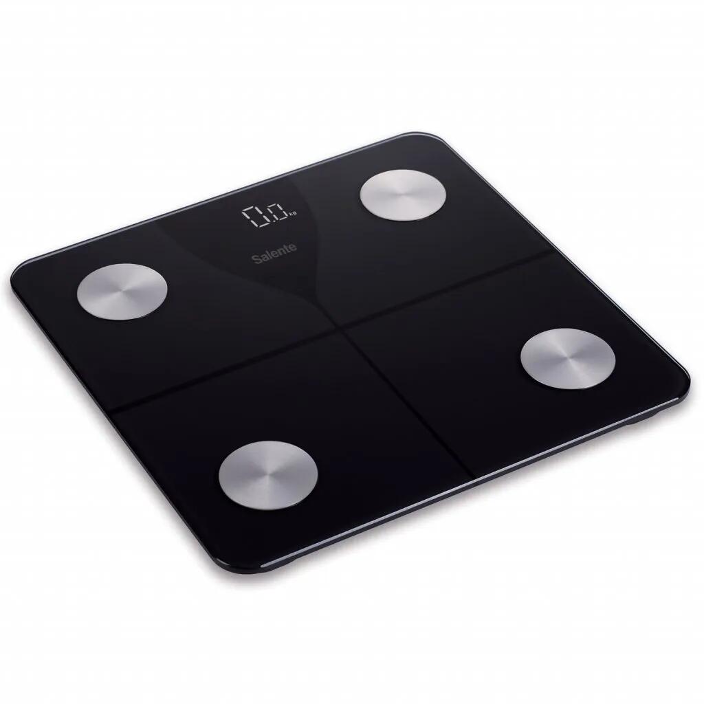 Salente SlimFit, osobní diagnostická fitness váha, Bluetooth, černá 2/6