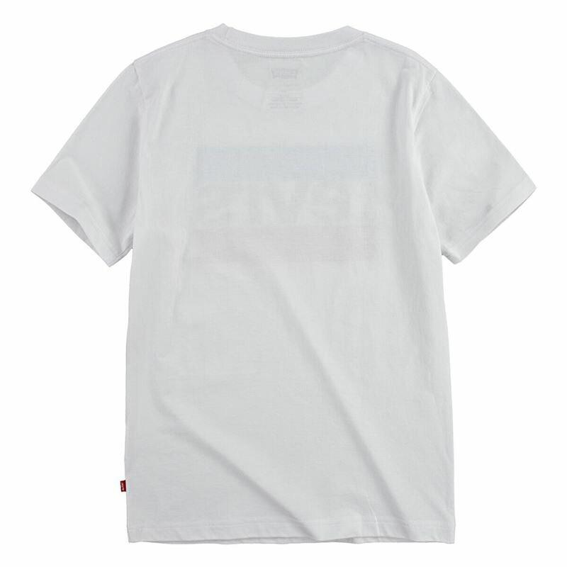 Maglia a Maniche Corte Bambino Levi's Sportswear Logo Bianco