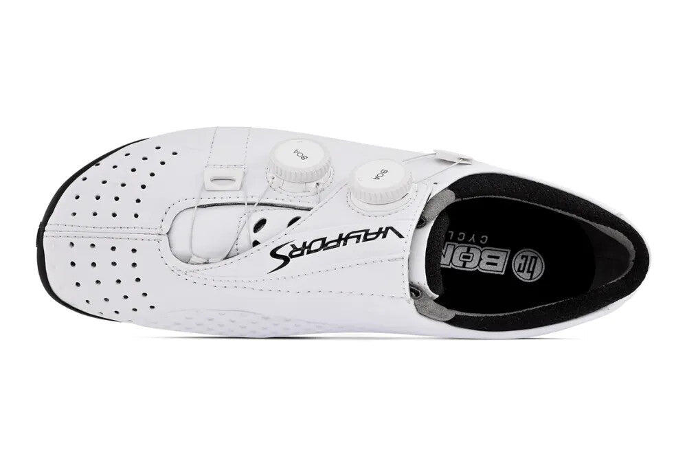 Bont Vaypor S Carbon Road Shoe White - Wide