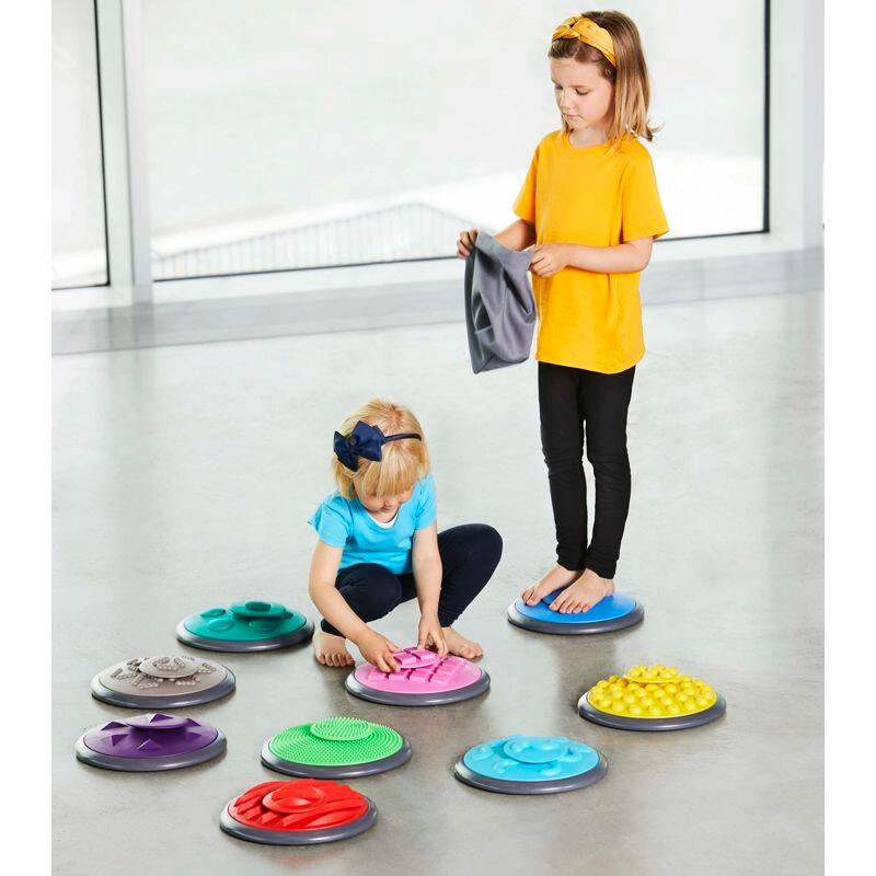Taktile Scheiben-Set Komplett Kinderturnen Unisex 3/5