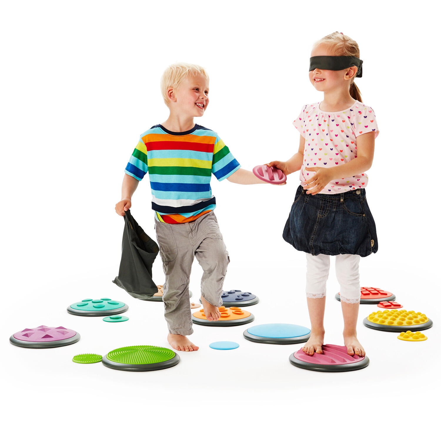 Taktile Scheiben-Set Komplett Kinderturnen Unisex 2/5