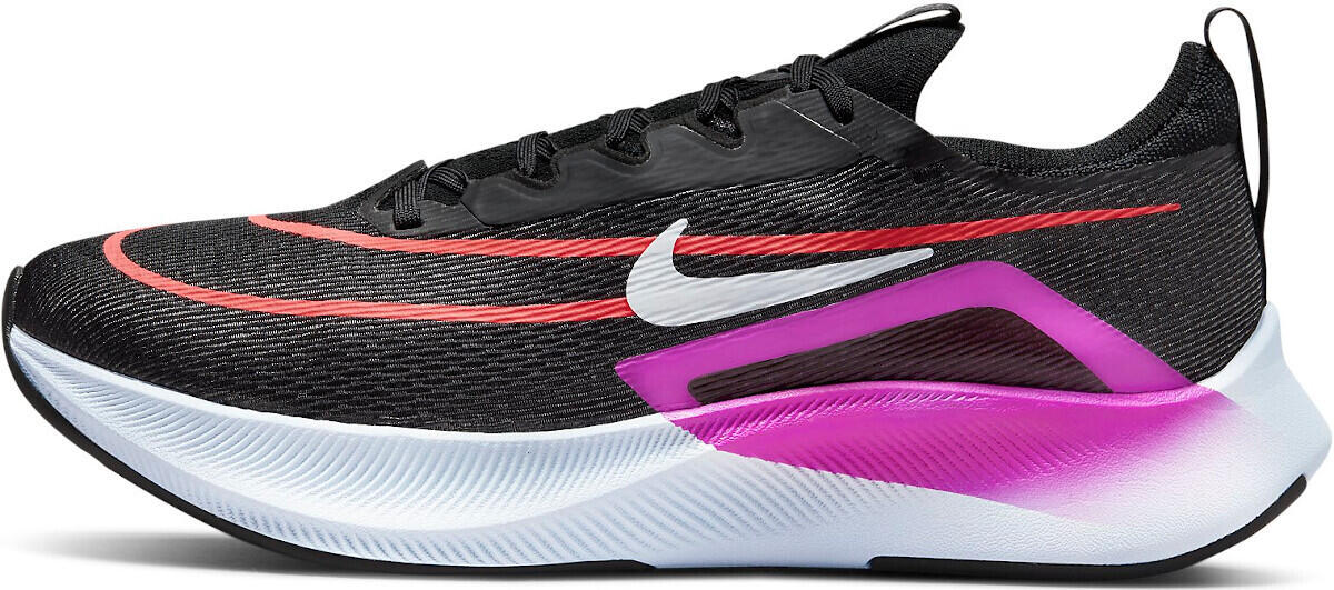 Nike Mens Zoom Fly 4 Running Athletic Shoes Sneakers Black Hyper Violet