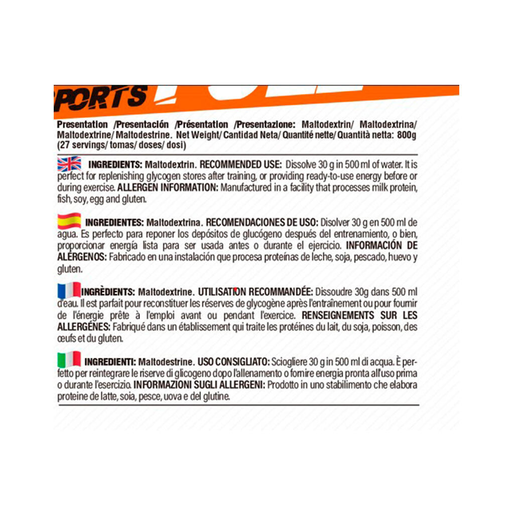 Maltodextrin - 800 g LifePRO 2/6