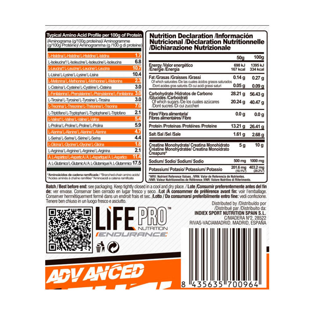 Recovery Pro - 800g Aardbei Banaan LifePRO 3/5