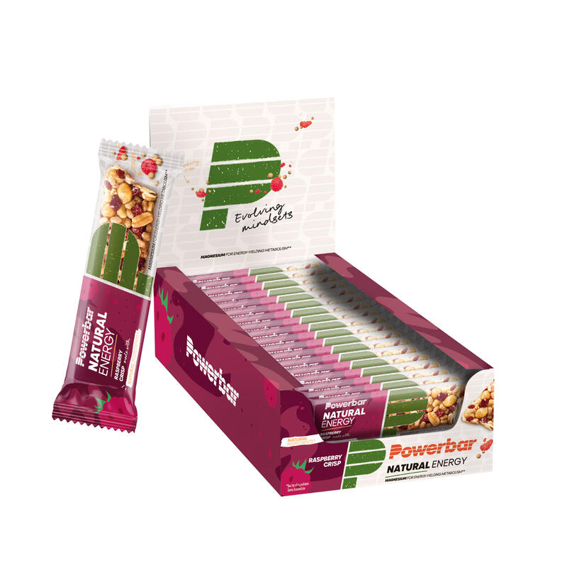 Barre protéinée Natural Energy 45g PowerBar (lot de 18)