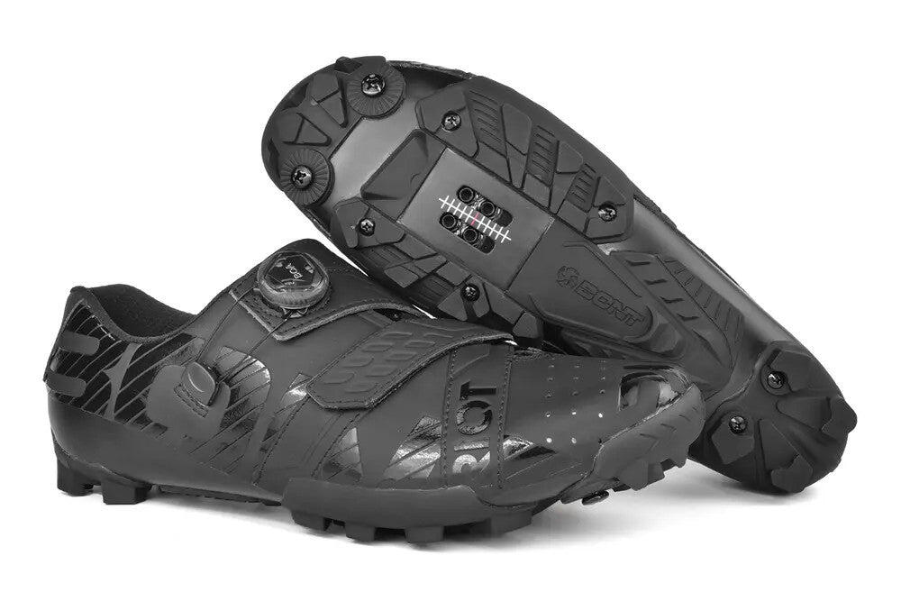 Bont Riot MTB+ Carbon MTB Shoe Black/Gloss Black - Wide Bont Riot MTB+ Carbon MTB Shoe Black/Gloss Black - Wide