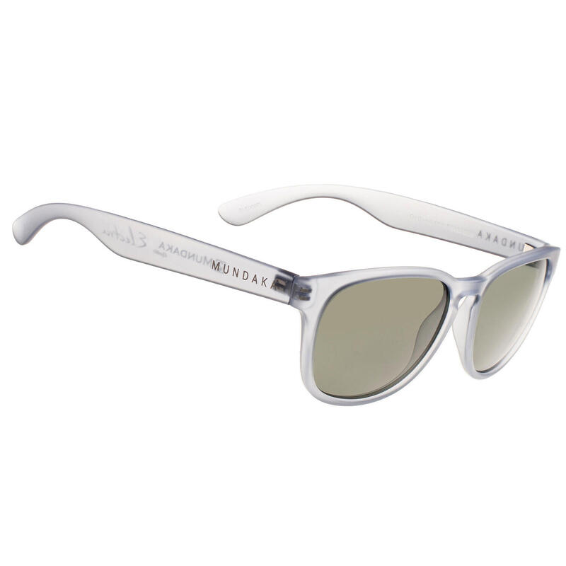 **Lunettes de soleil ELECTRA gris mat, Polarisés VERT - cat.3 - MUNDAKA**