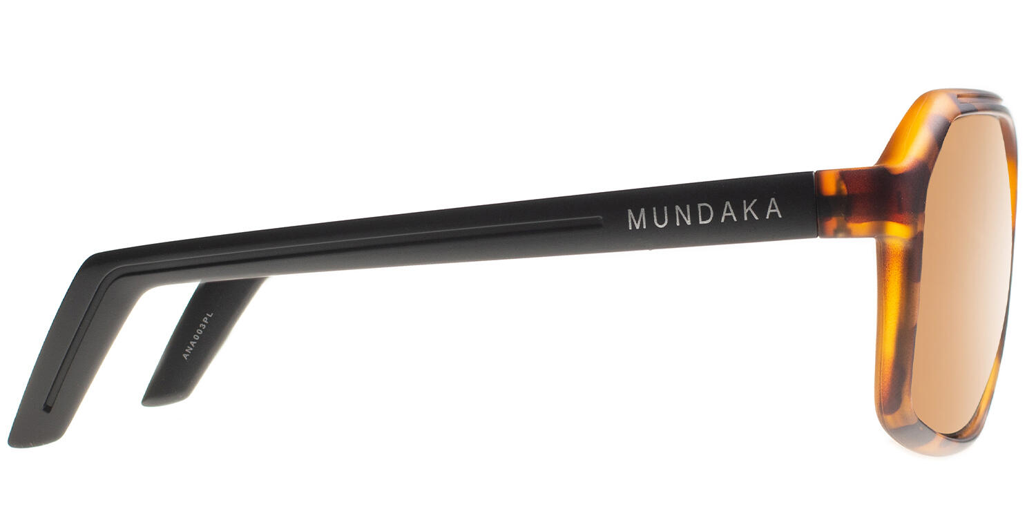 **Sonnenbrille ANAKAO matt schwarz, CX Polarisierte BRAUN -Kat.3- MUNDAKA** 3/3