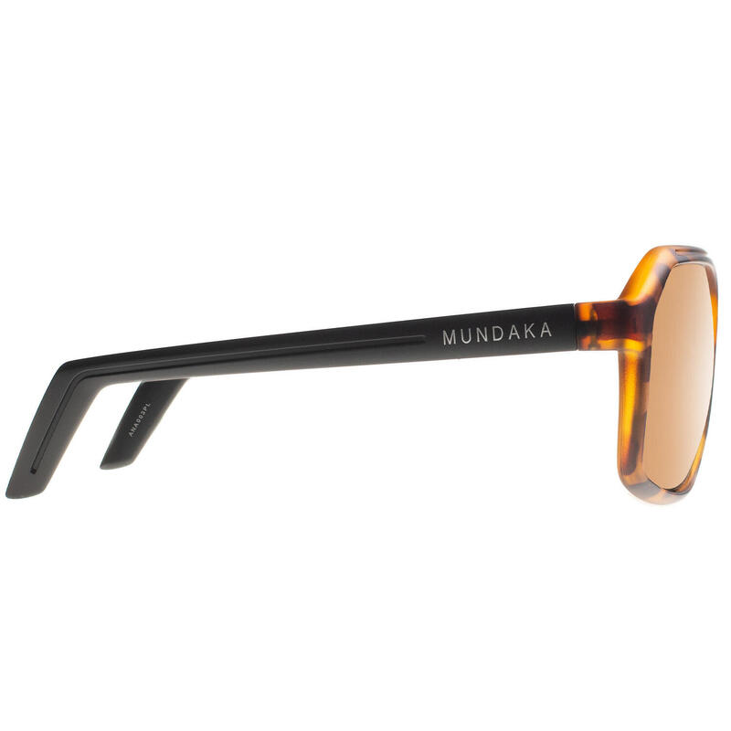 **Lunettes de soleil ANAKAO noir mat, CX Polarisés MARRON -cat.3- MUNDAKA**