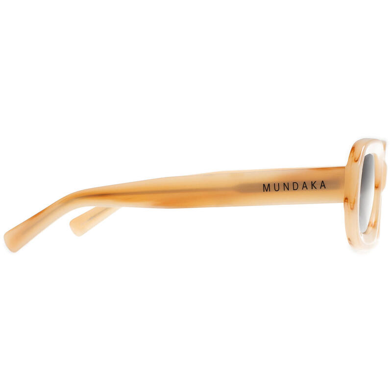 **Lunettes de soleil KENSINGTON miel mat, Polarisés GRIS - cat.3 - MUNDAKA**