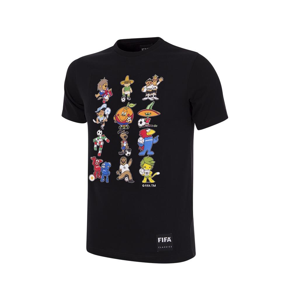 COPA FOOTBALL World Cup Collage Mascot Kids T-Shirt