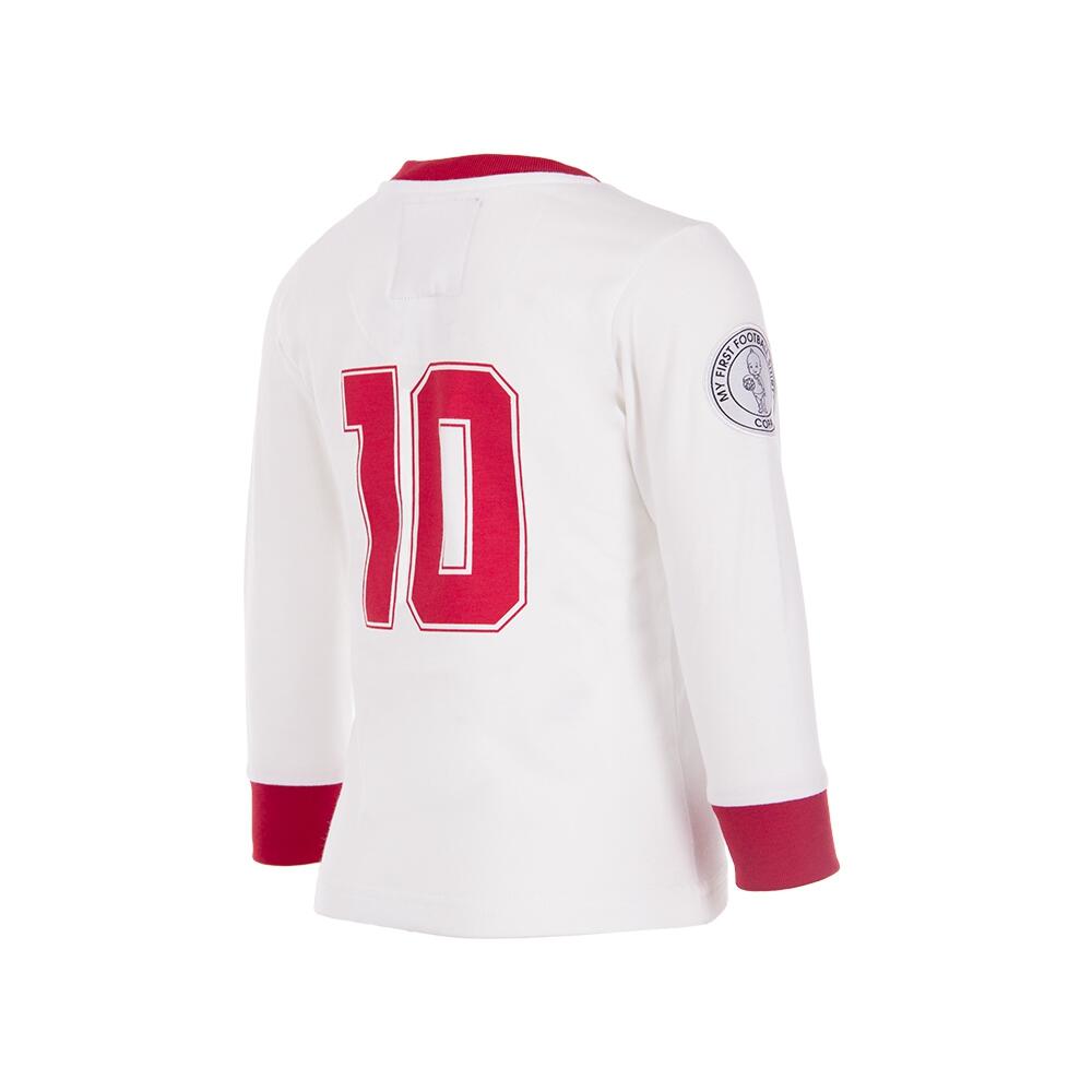 T-shirt - Baby - Sevilla FC - Lange mouwen - Wit 2/7