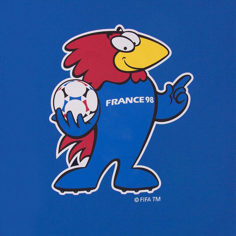 Camiseta manga corta fútbol Francia 1998 World Cup