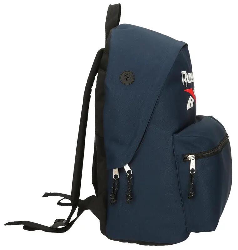 Mochila escolar adaptable Unisex Reebok Boston 44cm Azul marino 2/5