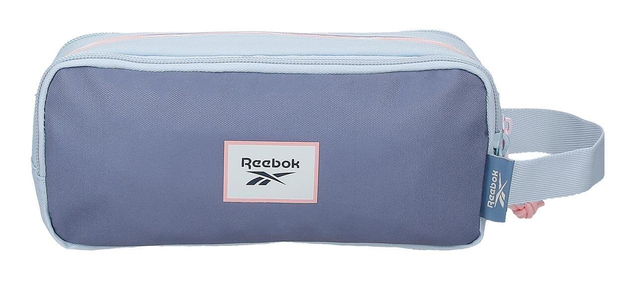 Estuche tres compartimentos Reebok Andrew 10cm Azul claro 2/5