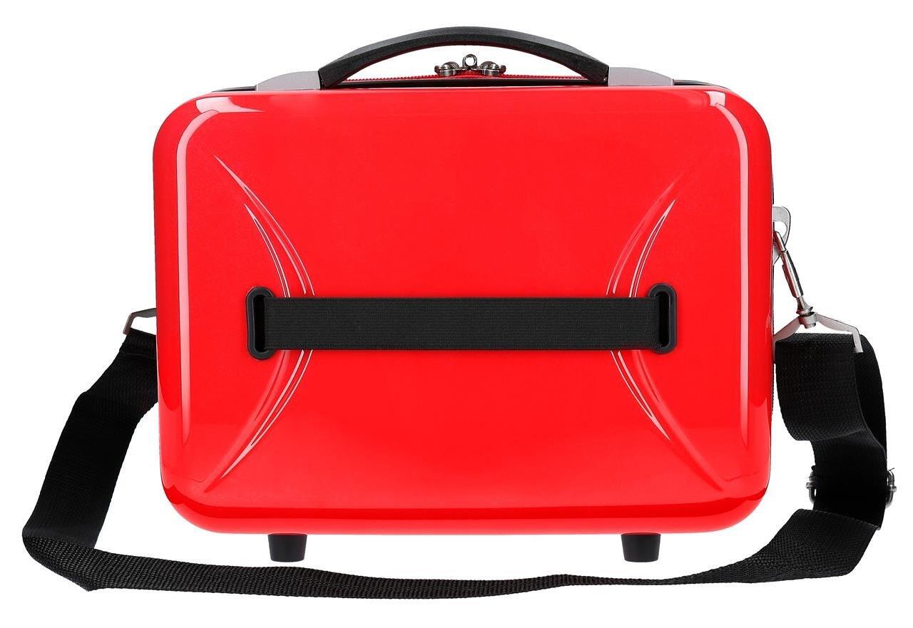 Neceser de viaje ABS Unisex Reebok Maveryck 9L Blanco/Rojo 2/5