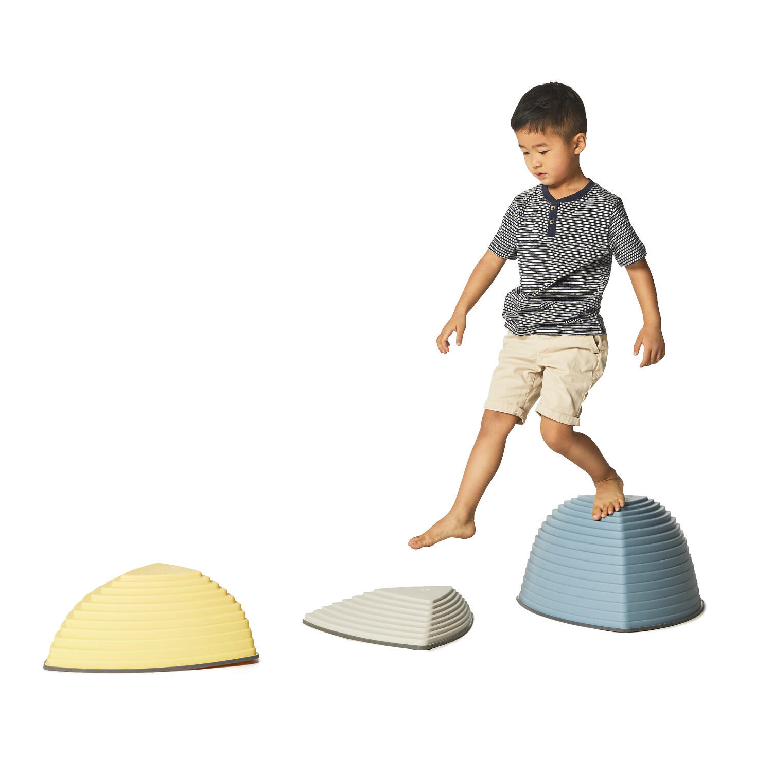 Balanciersteine-Set Hügelkuppen Nordic Gesundheitssport Unisex 5/6