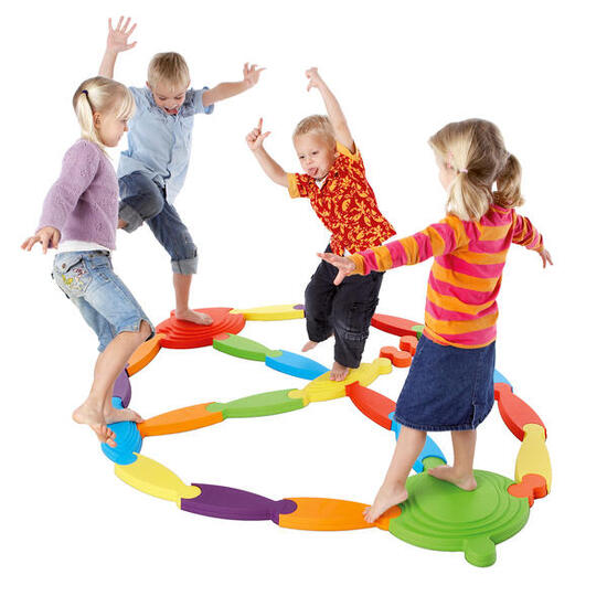 Balancierstrecke-Set Fluss-Landschaft Gesundheitssport Unisex