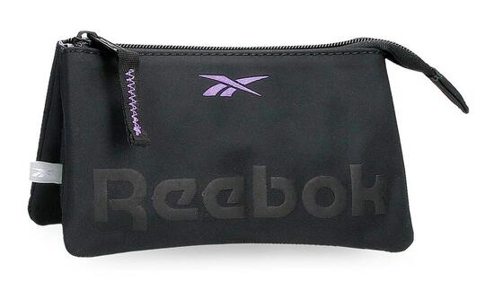 Monedero tres compartimentos Mujer Reebok Linden Negro