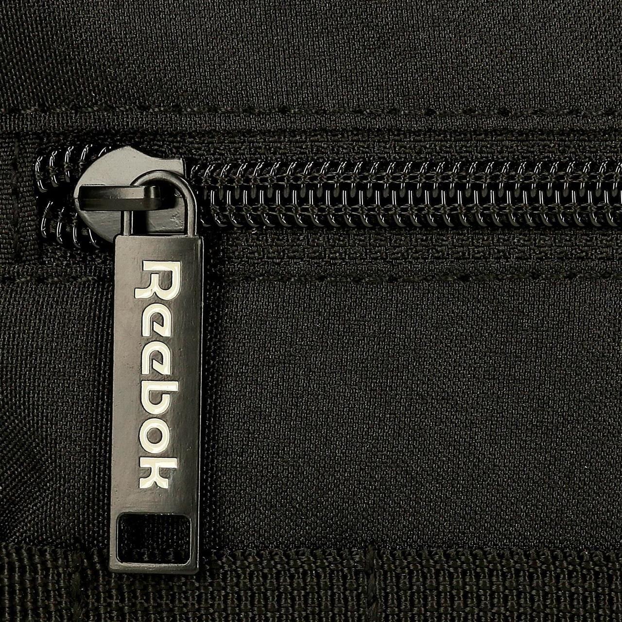 Borsa a tracolla piccola unisex Reebok Malden 17cm Nero 5/5
