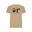 Camiseta Caza Hombre Pasión Morena 37033 Camel Manga Corta