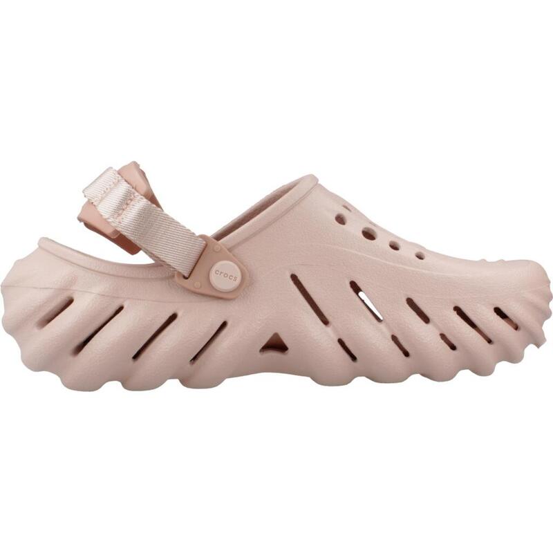 Chanclas Mujer Crocs Echo Clog Rosa