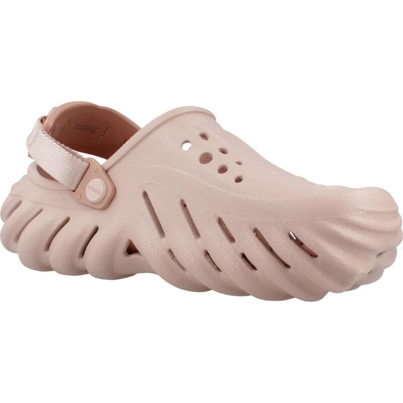 Chanclas Mujer Crocs Echo Clog Rosa