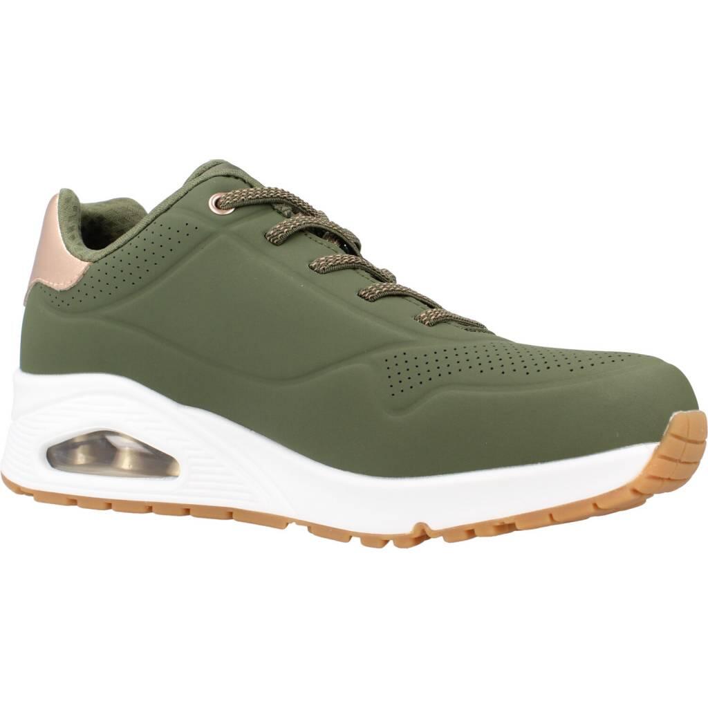 Scarpe Donna Skechers Uno Shimmer Away khaki 5/7