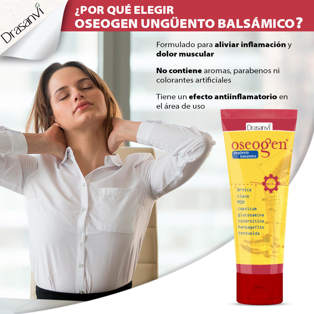 Oseogen Ünguento - Reduce dolor articular - Uso tópico - 200ml - DRASANVI 3/6