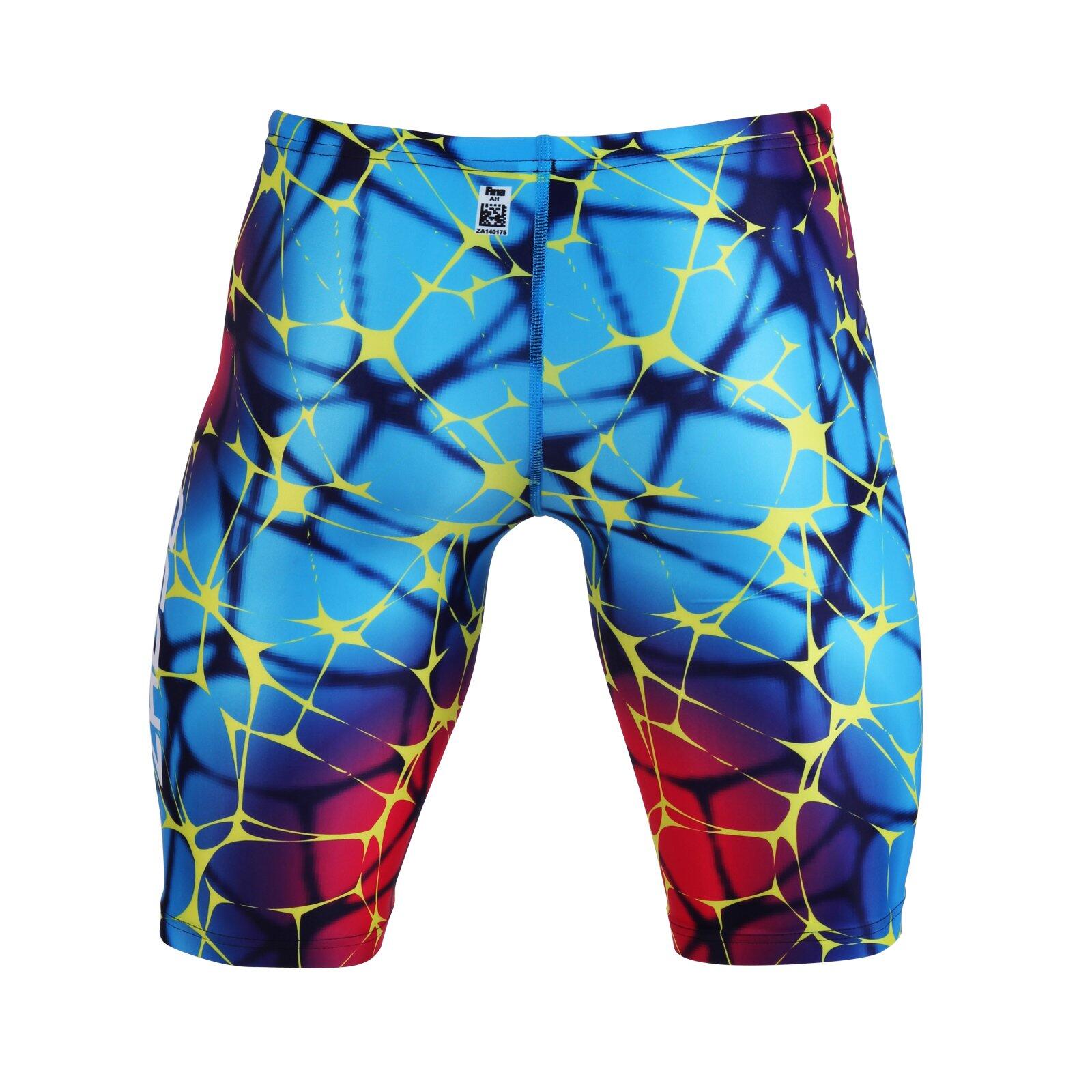 Wettkampfschwimmhose Schwimmen Jammer FINA-Approved Herren Jungen - Z-ColorMesh 2/5