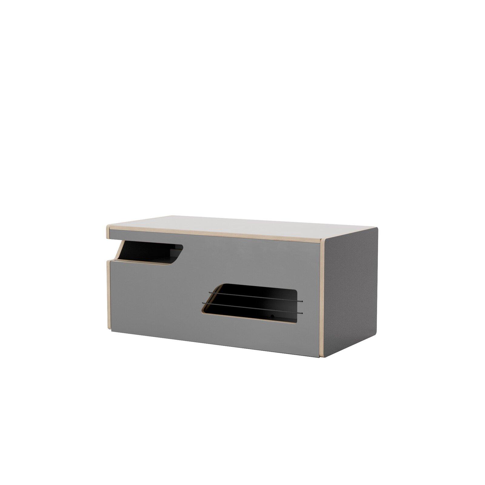 PLYKIT Cozinha Camper Tramuntana - Compensado com Cpl Cinza - PLYKIT