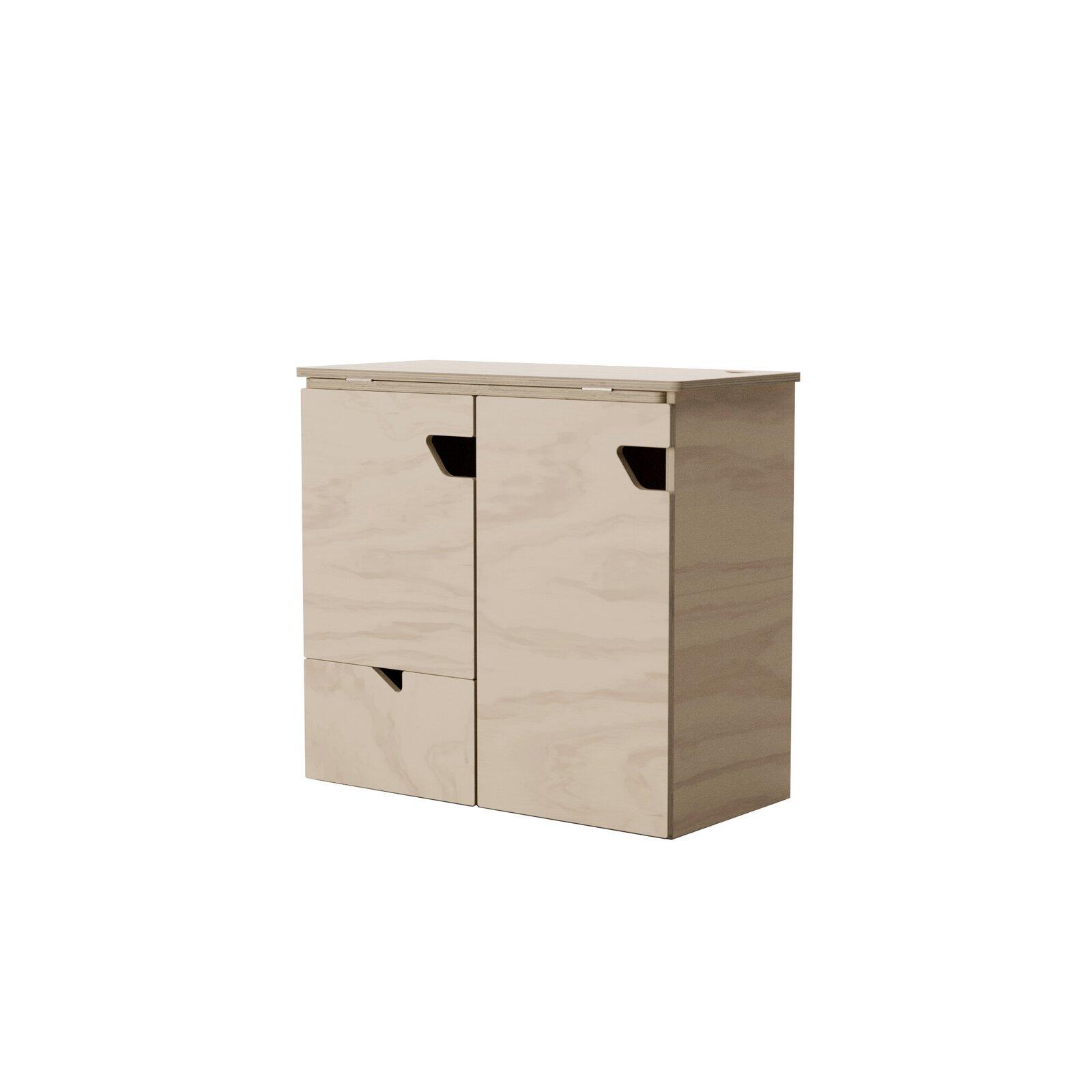 Guarda-roupa de campista Caroig - Contraplacado - PLYKIT