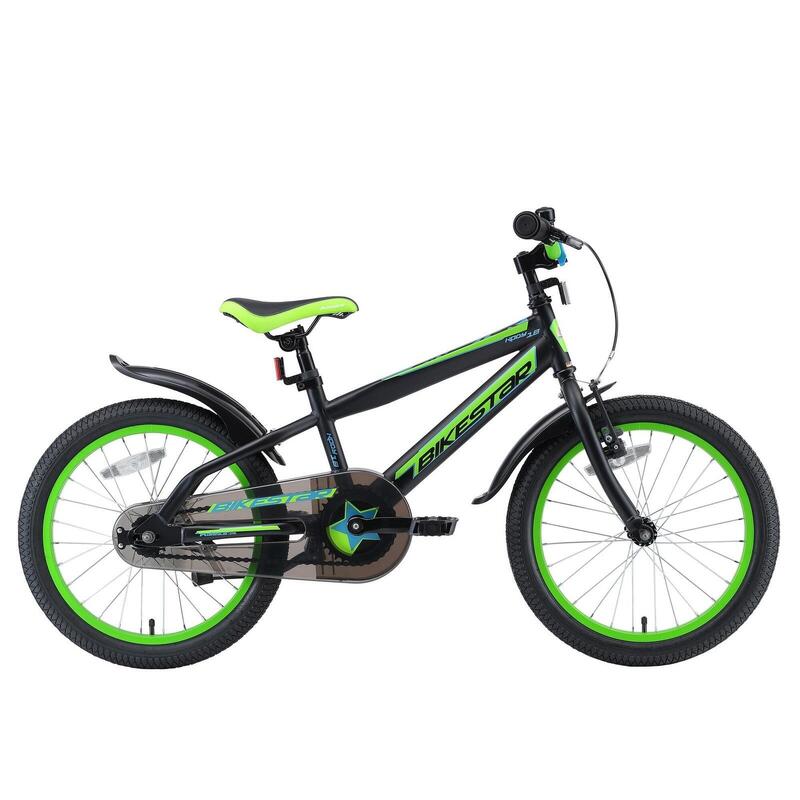 Vélo enfant 18 pouces à partir de 5 - 7 ans, VTC Urban Jungle