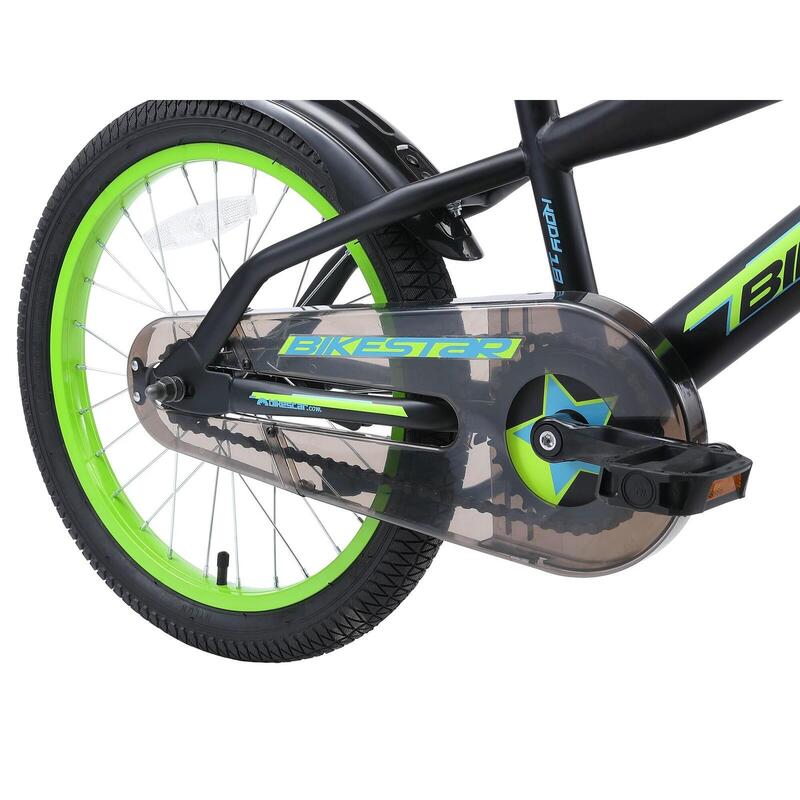 Vélo enfant 18 pouces à partir de 5 - 7 ans, VTC Urban Jungle