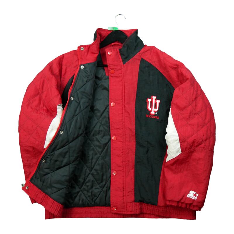 Reconditionné - Veste Vintage 90s Starter Indiana Hoosiers NCAA - Très Bon État