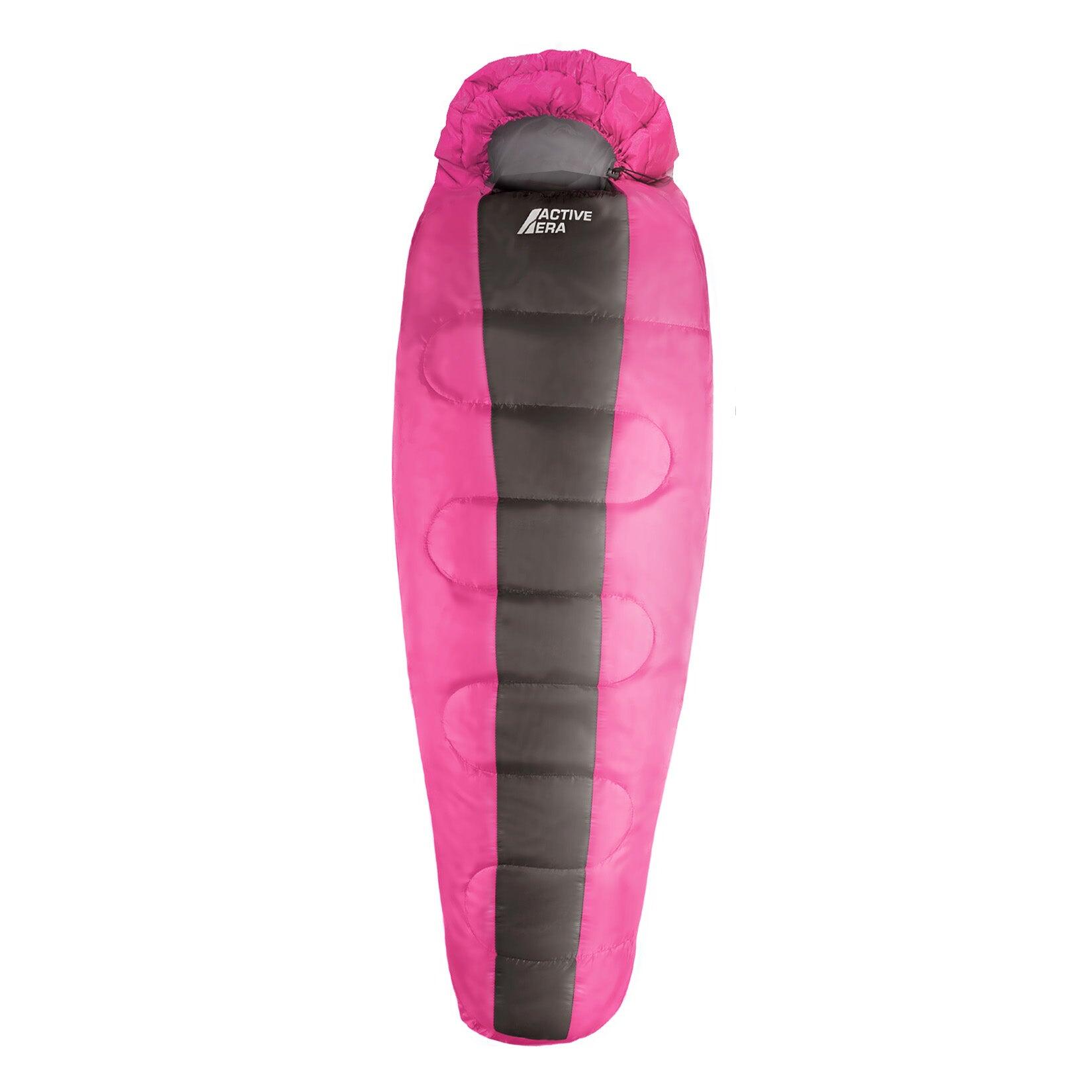ACTIVE ERA Professionele mummieslaapzak voor 3-4 seizoenen (300 g/m²) - roze