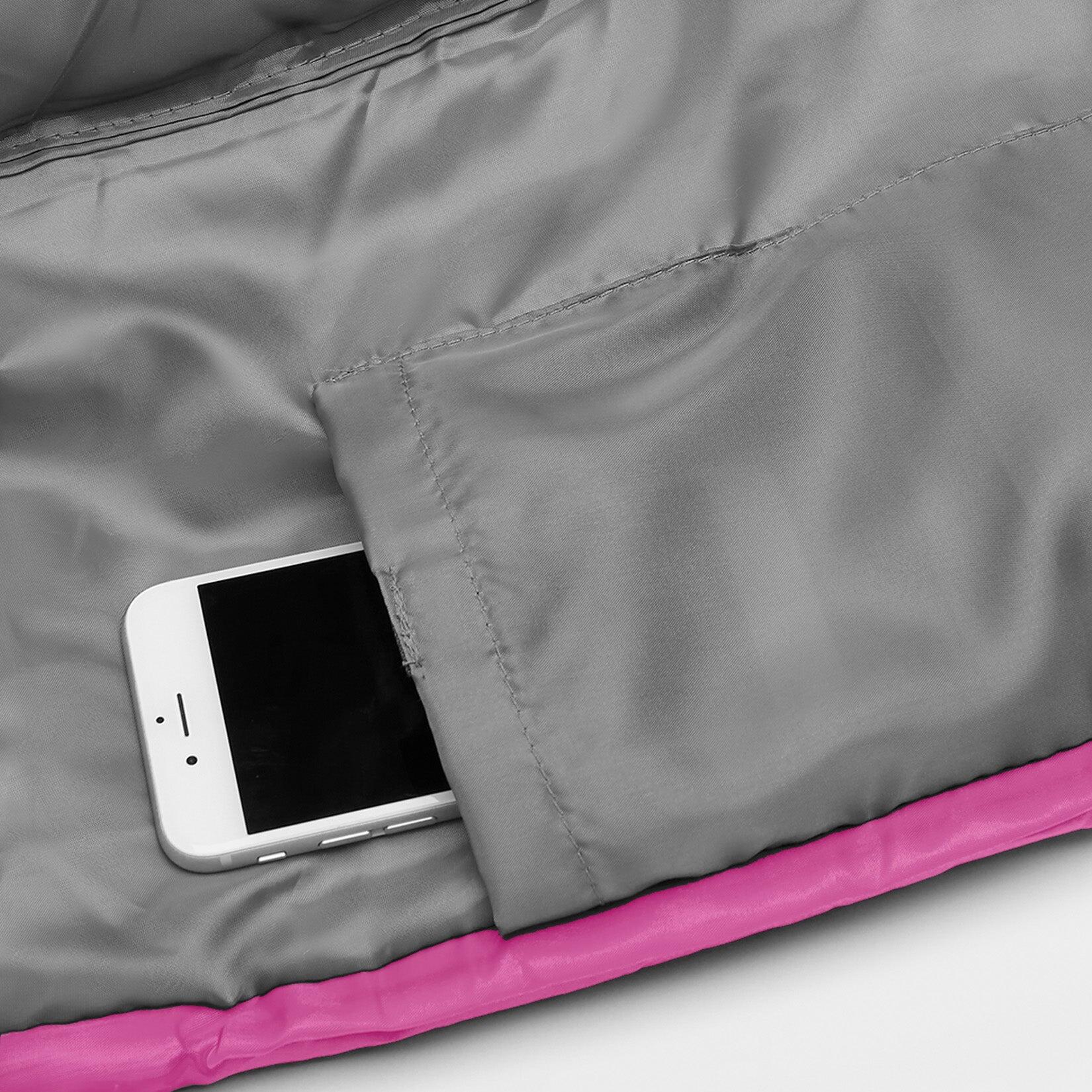 Schlafsack Mumie 3-4 Season 0°C (300 GSM) - Rosa 4/7