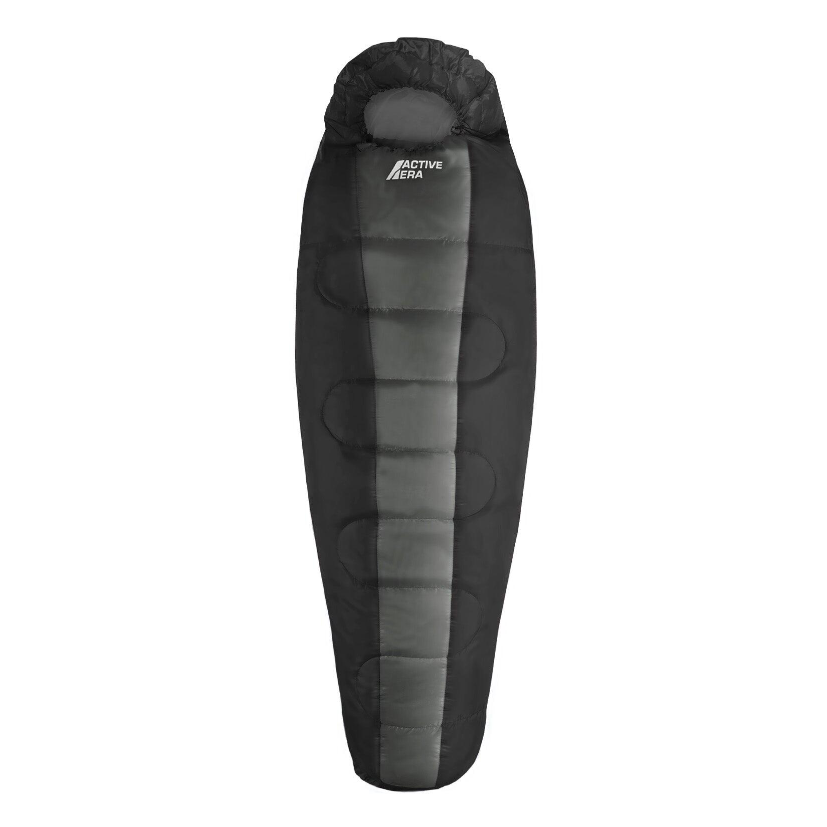 ACTIVE ERA Professionele mummieslaapzak voor 3-4 seizoenen (300 g/m²) - zwart