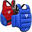 Armura Karate Rdx T2, Rosu/Albastru, 2XL