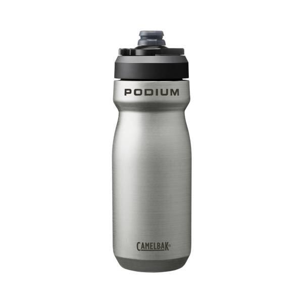 Camelbak - Bouteille D'Eau Acier Inoxydable 500ml - Podium Insulated Steel Argent - Bouteille Isotherme - Gris - 500 Ml - Decathlon