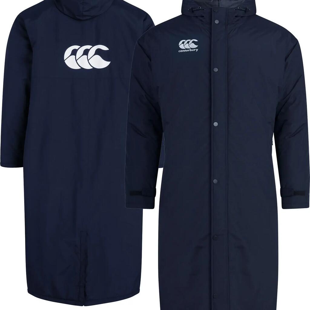 Canterbury Adult Long Full Zip Weather Resistant Insulated Sub Coat