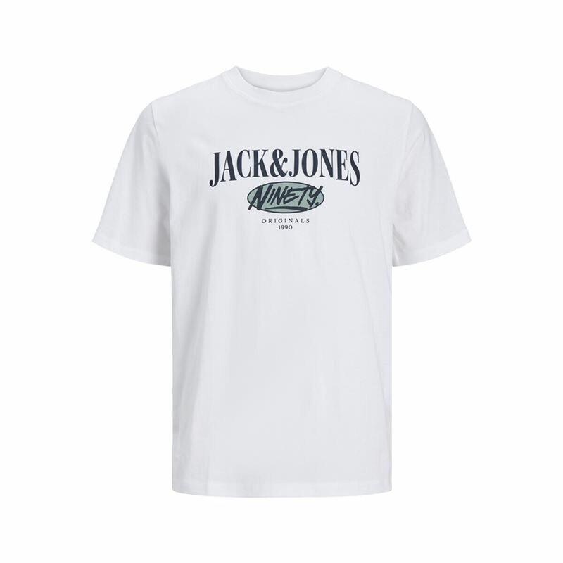 Camiseta de Manga Corta Hombre Jack & Jones cobin Blanco