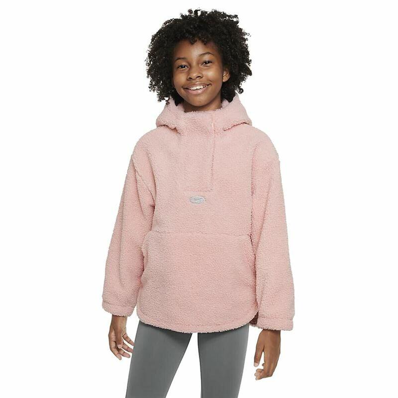 Felpa per Bambini Nike Therma-FIT Icon Clash Rosa