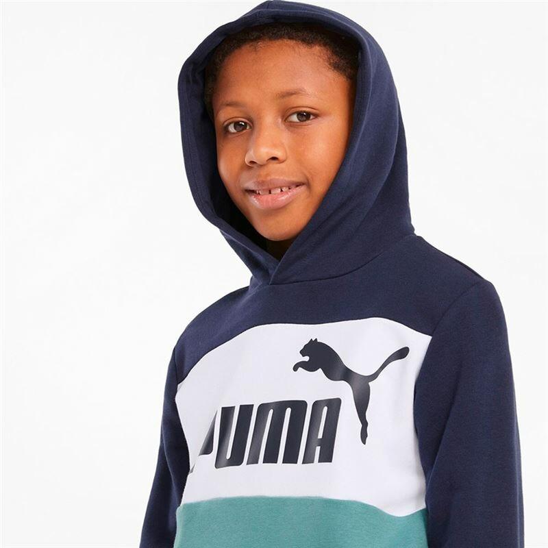 Sudadera con Capucha Niño Puma Essential Colorblock