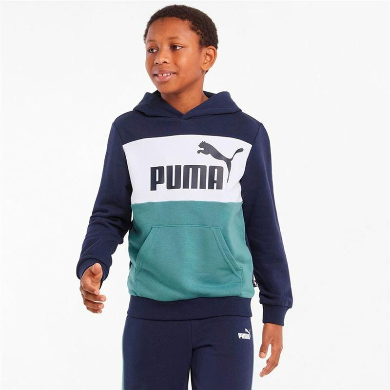 Sudadera con Capucha Niño Puma Essential Colorblock