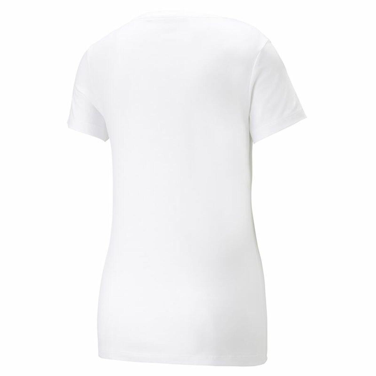 T-shirt à manches courtes femme Puma Ess+ Nova Shine Blanc 2/5