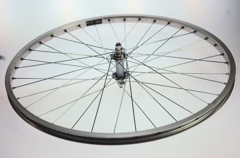 BIKEFUN Roue avant 26x1,75 Alu Silver Blank
