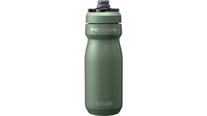 CAMELBAK Waterfles BPA-vrij 14uur koud lekvrij 530ml - Podium Ins Steel groen
