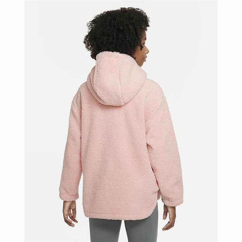 Felpa per Bambini Nike Therma-FIT Icon Clash Rosa